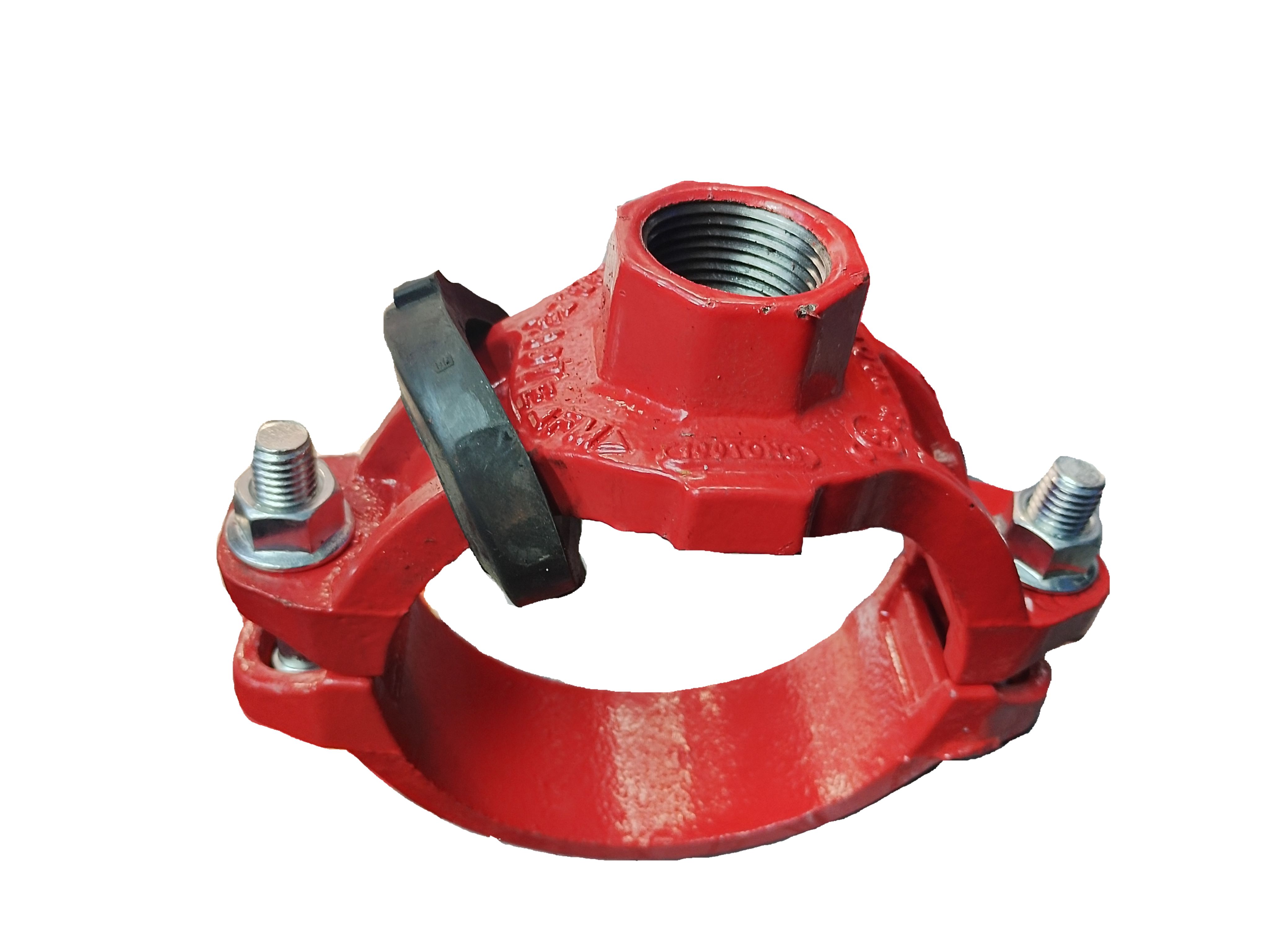 TEE MECANICA ROSCADA DE 4" X 1"